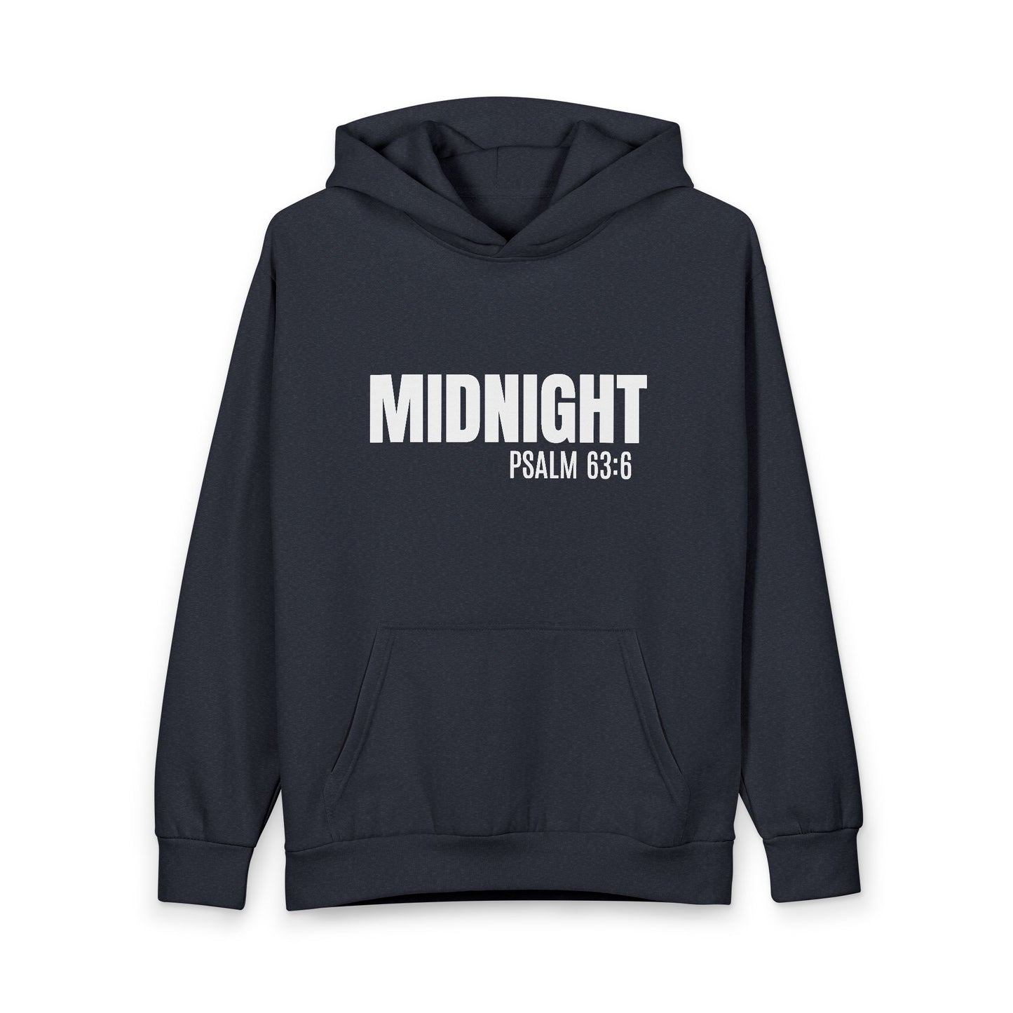 Hoodie — "MIDNIGHT" Psalm 63:6