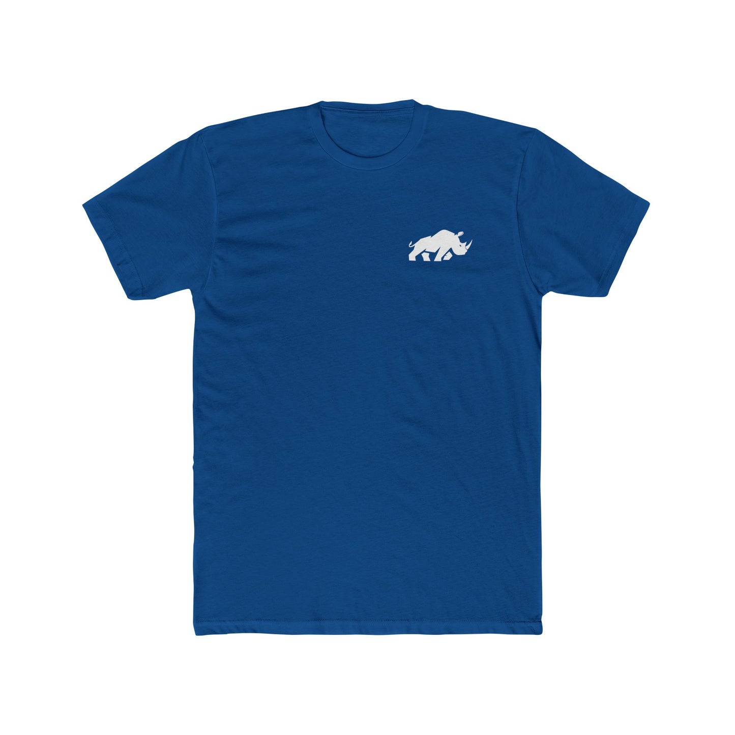 Rhino Love Unisex Cotton Crew Tee, Animal Lover Gift, Nature Tee, Wildlife Conservation Shirt, Casual Everyday Apparel, Earth Day Gift